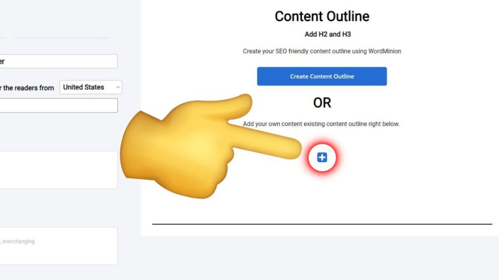 adding your own content Outline